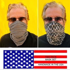 TWO PACK PULL-up Face Masks